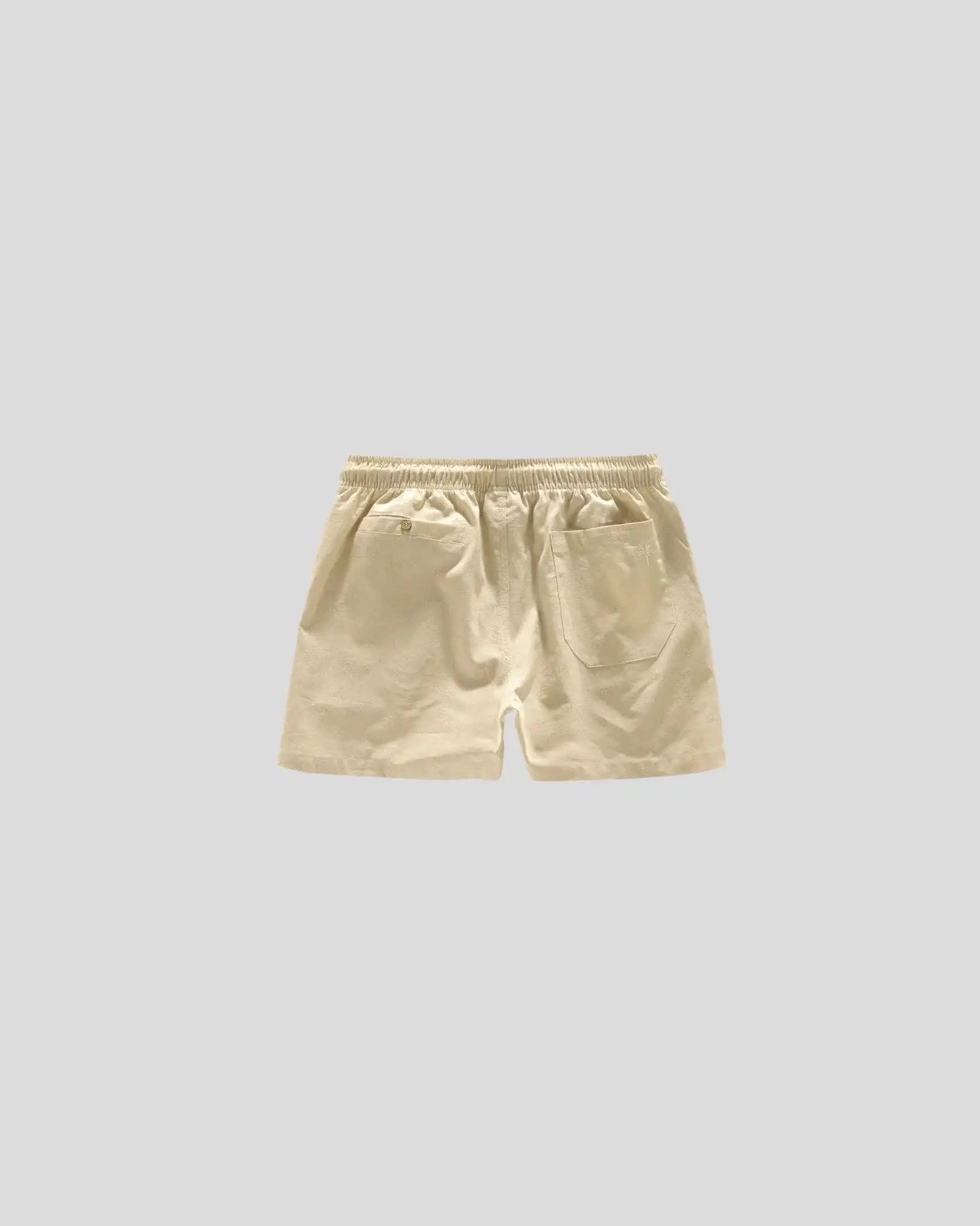 OAS || Beige Linen Shorts OAS Compagny