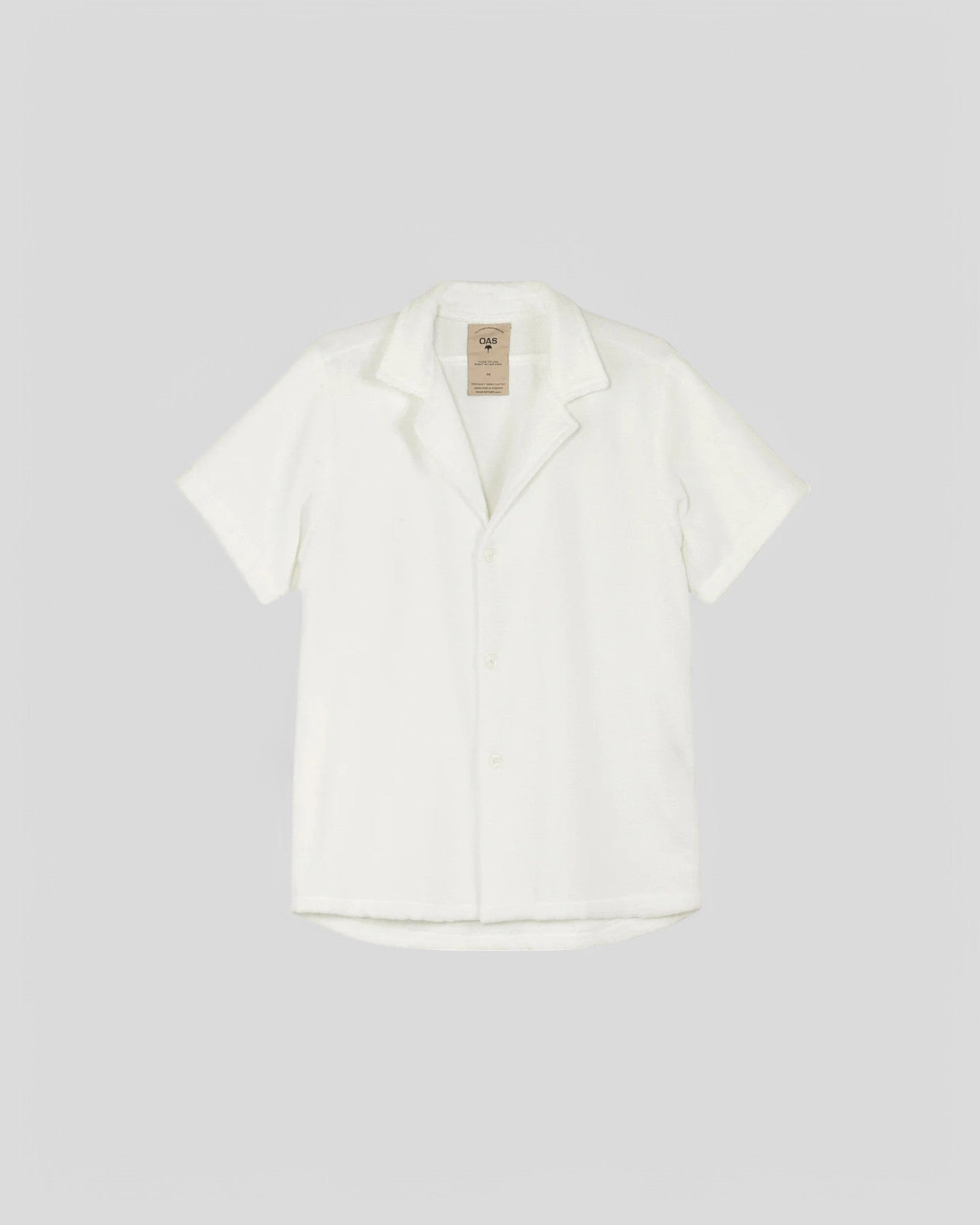 OAS || White Cuba Terry Shirt OAS Compagny