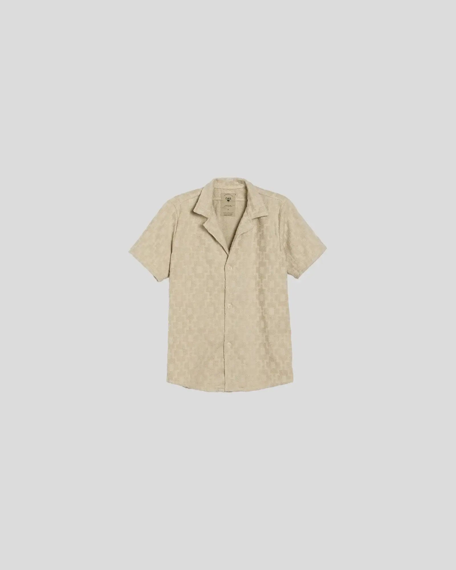 OAS || Beige Machu Cuba Terry Shirt OAS Compagny