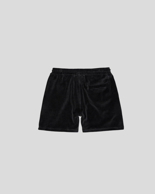 OAS || Nearly Black Velour Shorts OAS Compagny