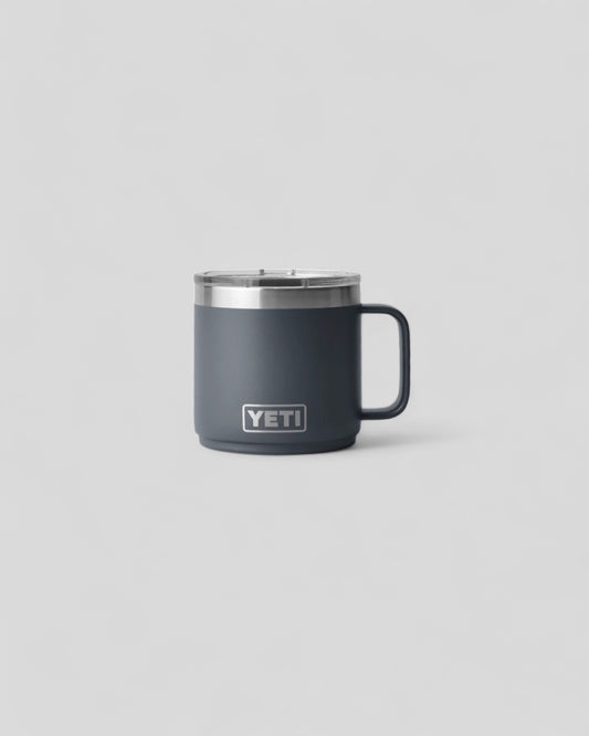 Yeti || Rambler Mug 14 Oz - Charcoal Yeti