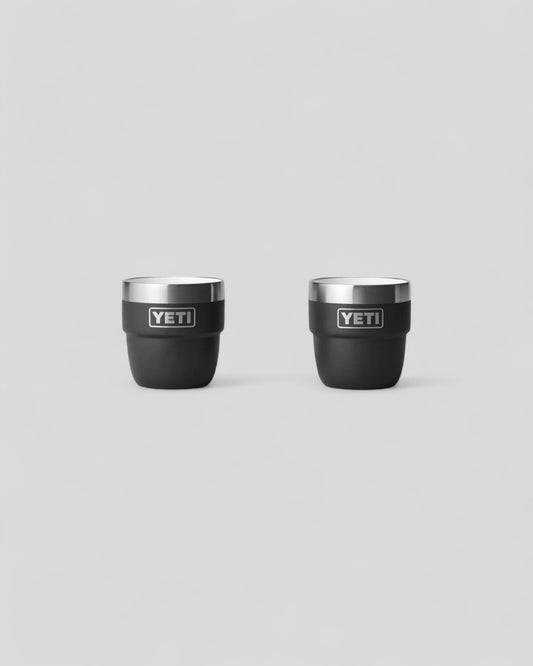 Yeti || Rambler 4 oz (118 ml) Stackable Cups - Black Yeti