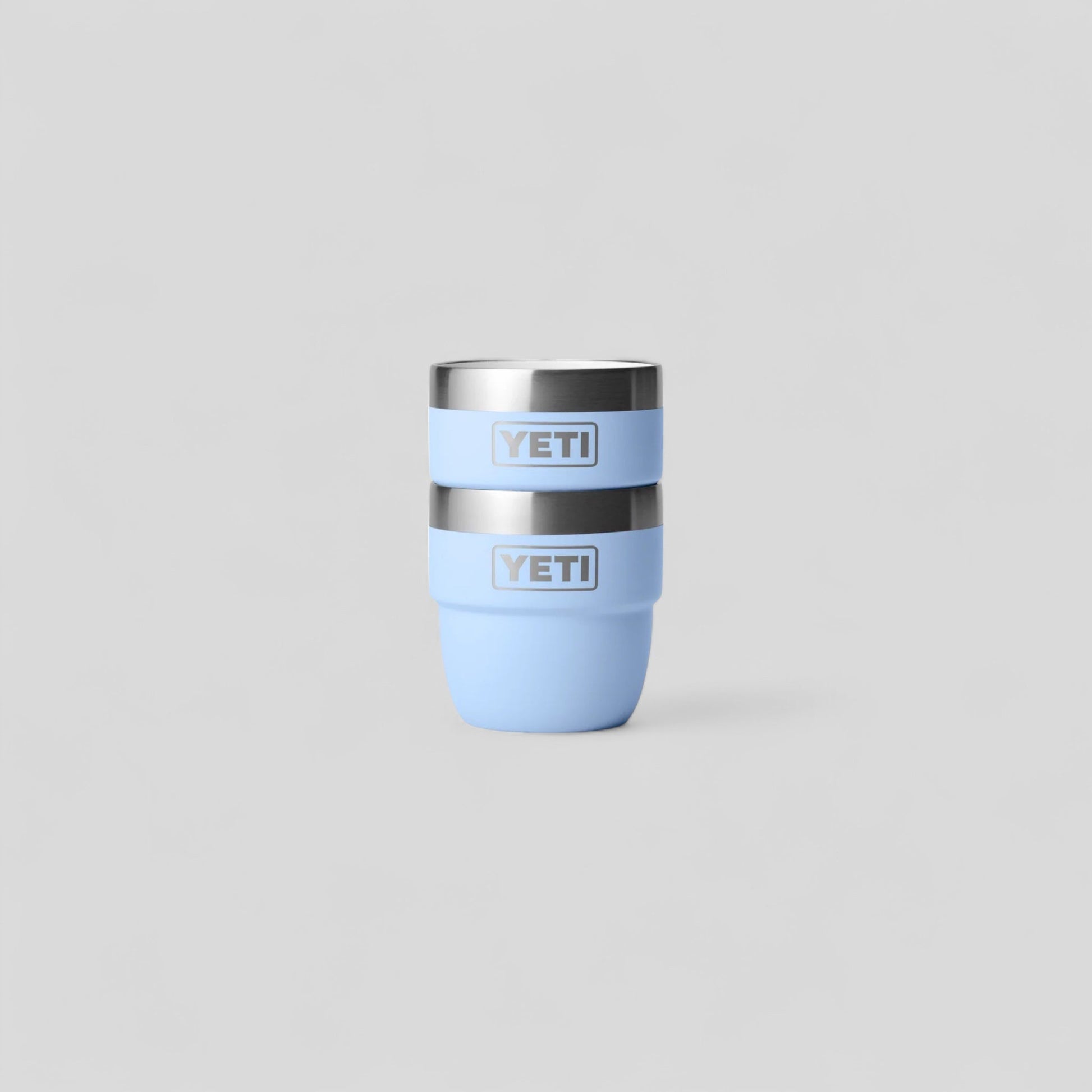 Yeti || Rambler 4 oz (118 ml) Stackable Cups - Big Sky Blue- M’ Yeti