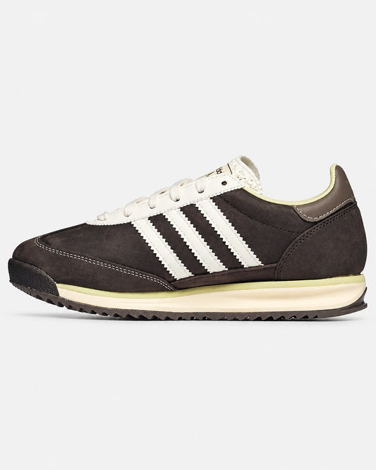 Adidas SL 72 RS marron en cuir, vue intérieure