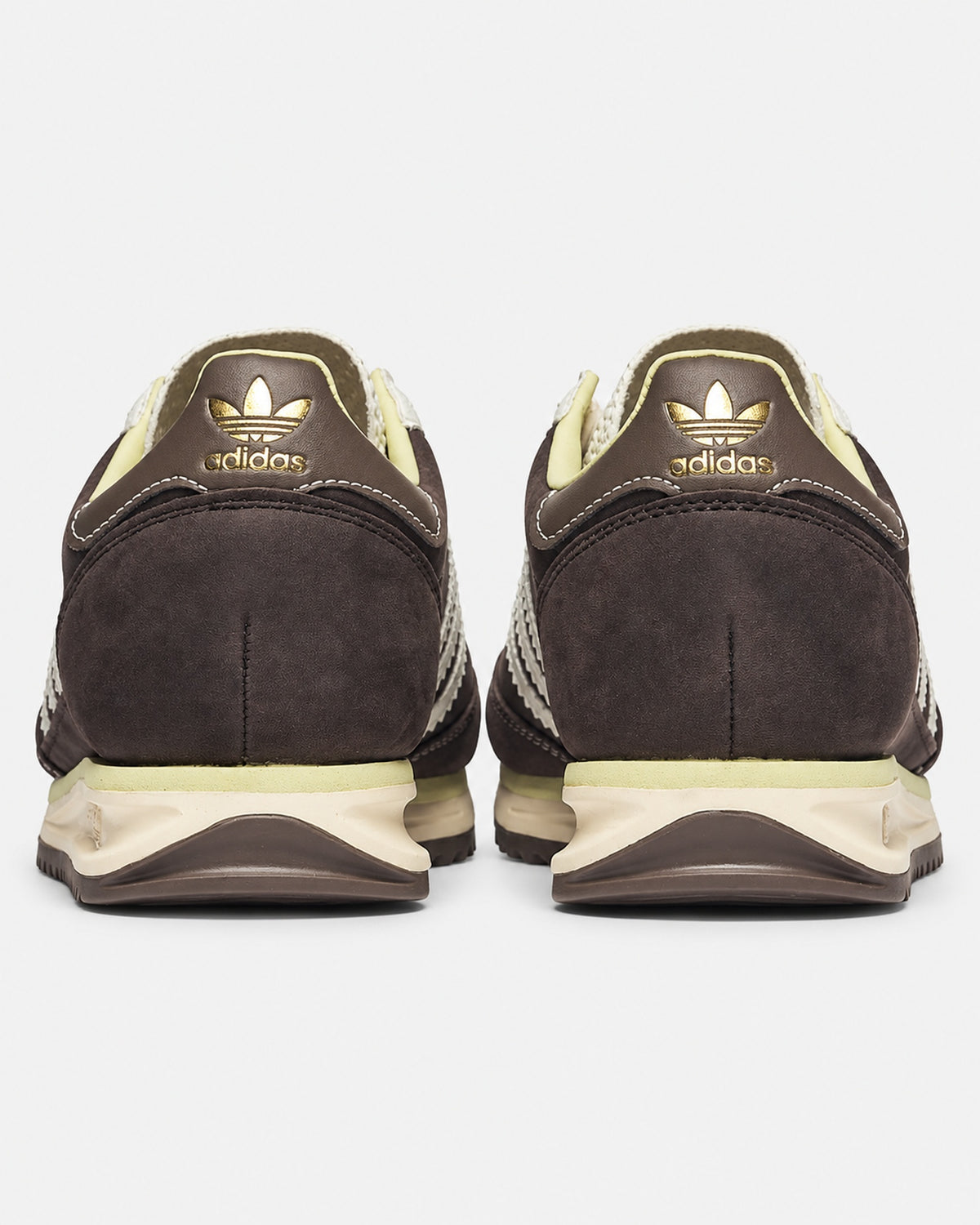 Adidas SL 72 RS marron en cuir, vue arrière