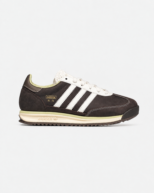 Adidas SL 72 RS marron en cuir, vue extérieure