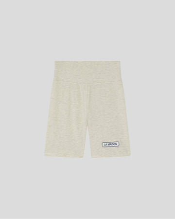 American Vintage ||Short femme Ypawood - Gris Chiné American Vintage