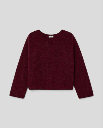 American Vintage ||  Vitow Pull - Grenat Chine American Vintage