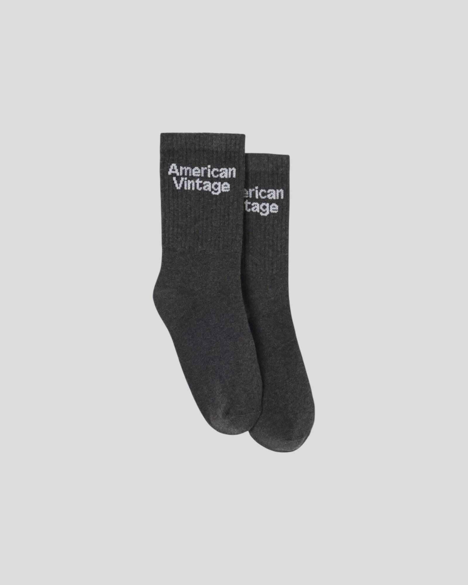 American Vintage || Clypsun Chaussettes - Anthracite Chine American Vintage