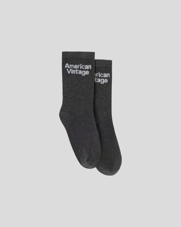 American Vintage || Clypsun Chaussettes - Anthracite Chine American Vintage