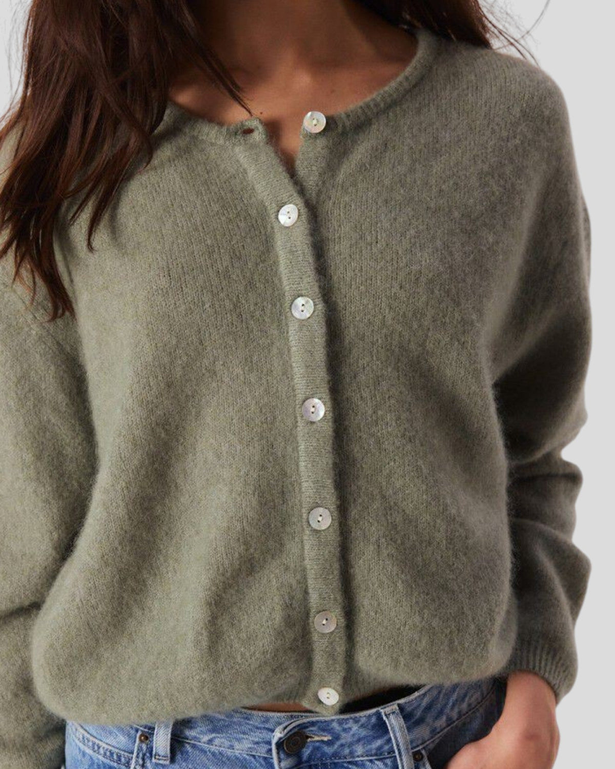 American Vintage || Vitow Pull - Kaki Chine American Vintage