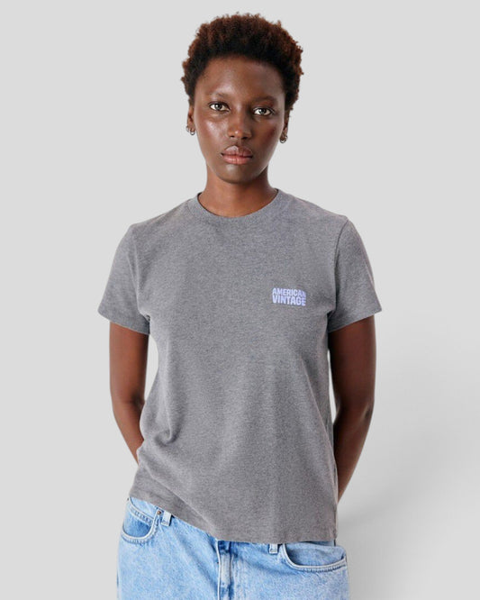 American Vintage || Ykobow T-Shirt - Granite Chine American Vintage