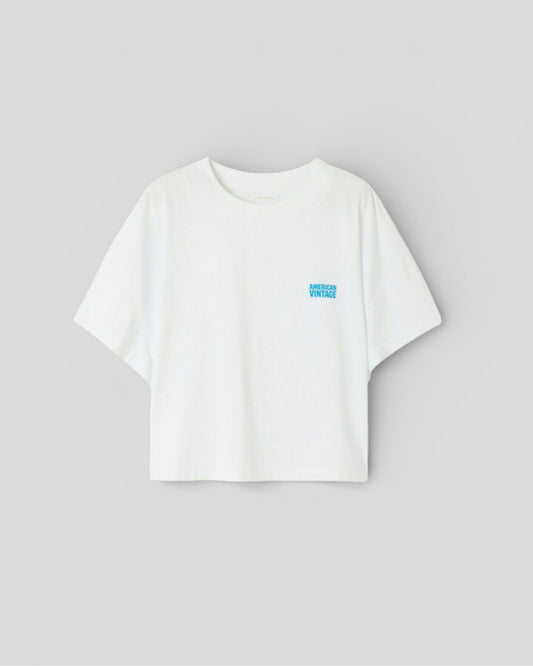 American Vintage || Gixy T-Shirt - White American Vintage