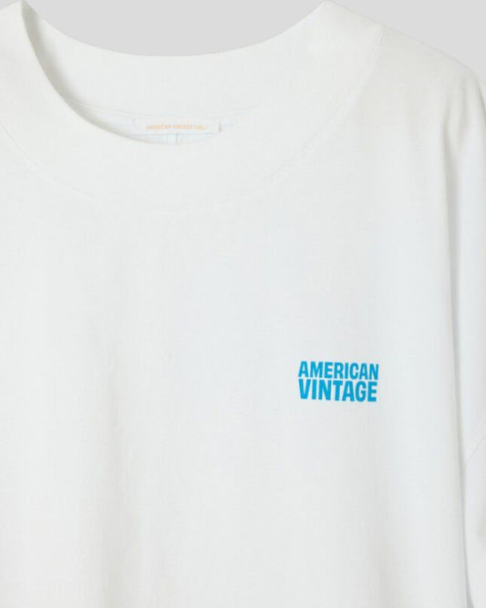 American Vintage || Gixy T-Shirt - White American Vintage