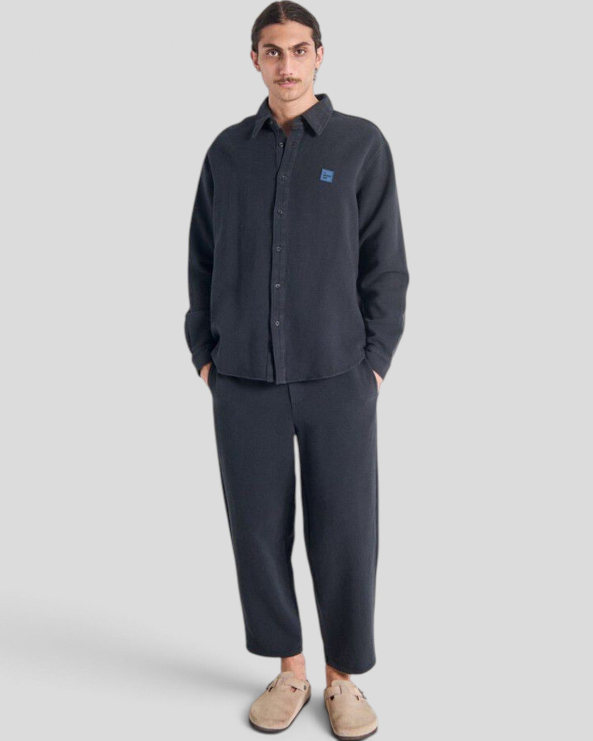 American Vintage || Afaz Pantalon - Carbone Vintage American Vintage