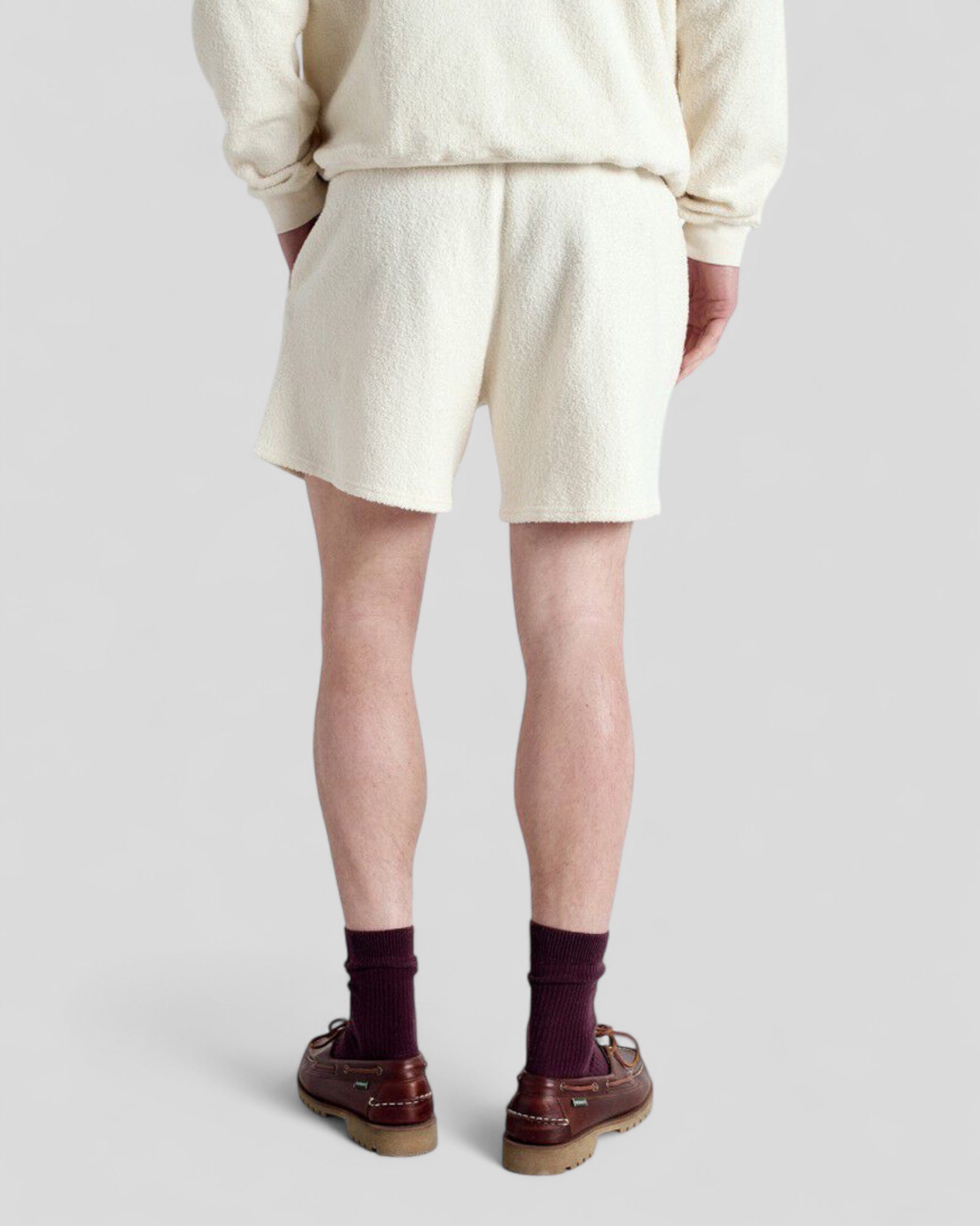 American Vintage || Bobypark - Short Homme - Ecru American Vintage