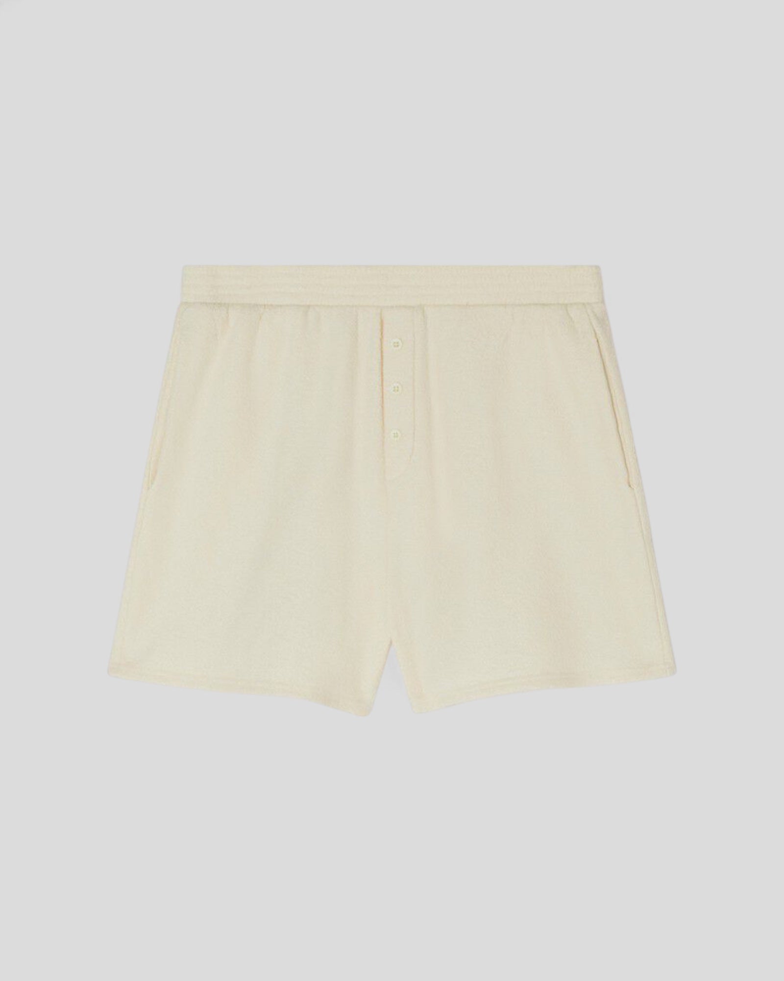 American Vintage || Bobypark - Short Homme - Ecru American Vintage