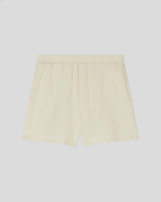 American Vintage || Bobypark - Short Homme - Ecru American Vintage