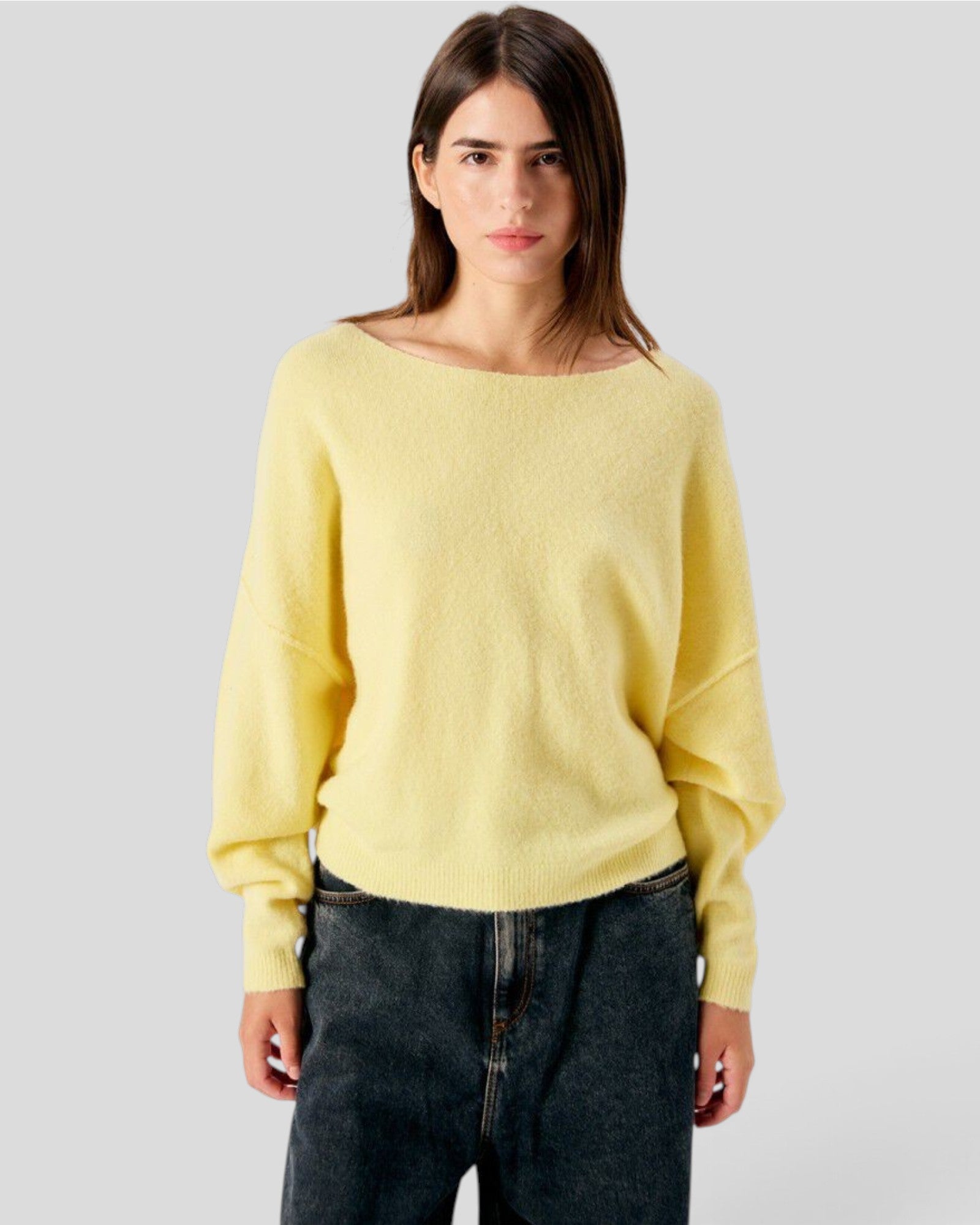 American Vintage || Damsville Pull - Butter Melange American Vintage