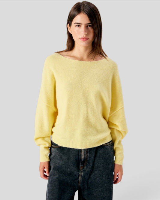 American Vintage || Damsville Pull - Butter Melange American Vintage