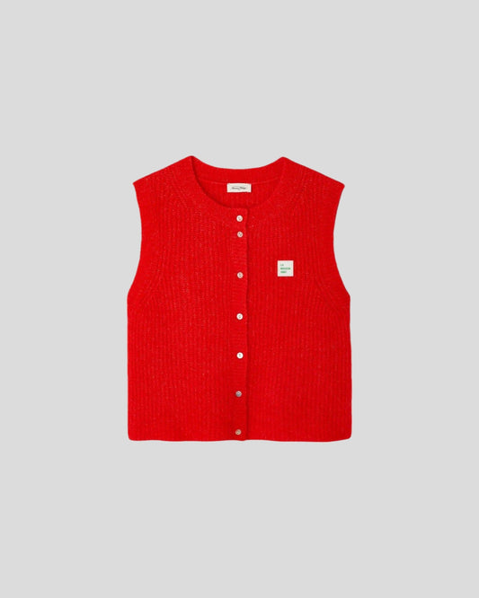American Vintage  || East Gilet - Chili Pepper Melange American Vintage