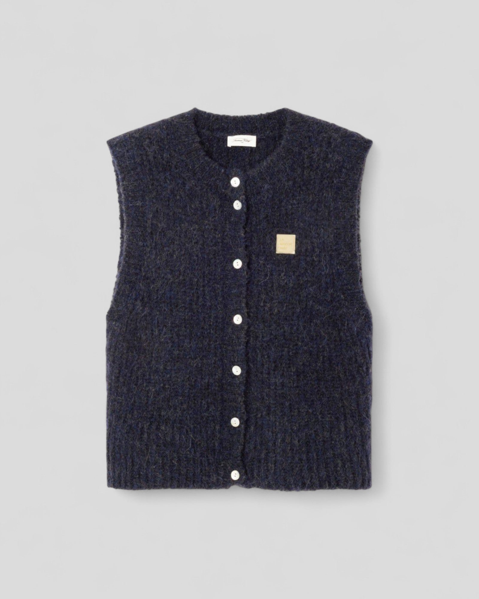 American Vintage || East Gilet - Navy Mouline American Vintage