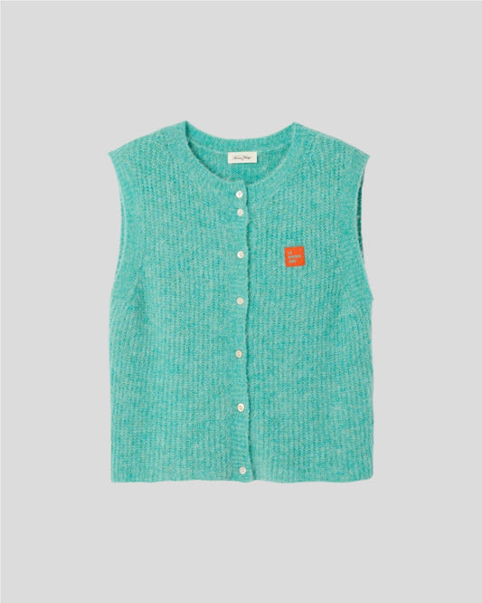 American Vintage || Gilet East - Recif Chine American Vintage