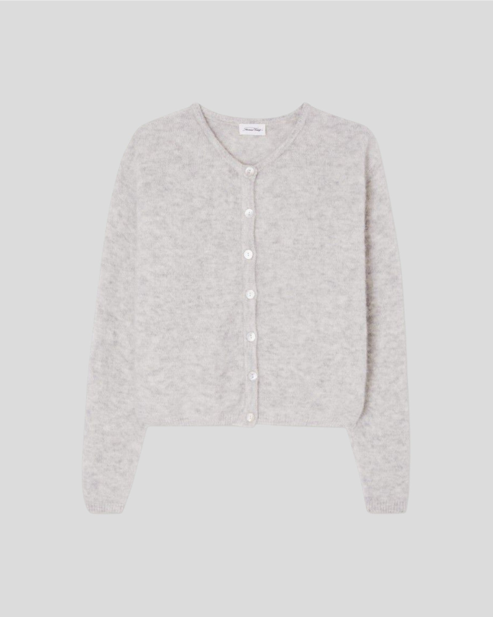 American Vintage || Vitow Gilet - Gris Clair Chine American Vintage