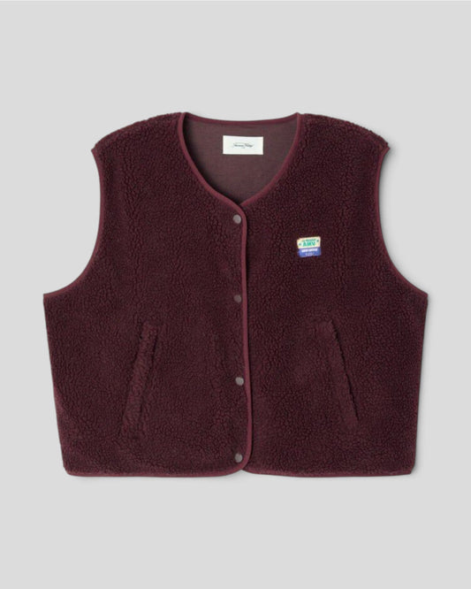 American Vintage || Hoktown Veste - Bordeaux Chine American Vintage