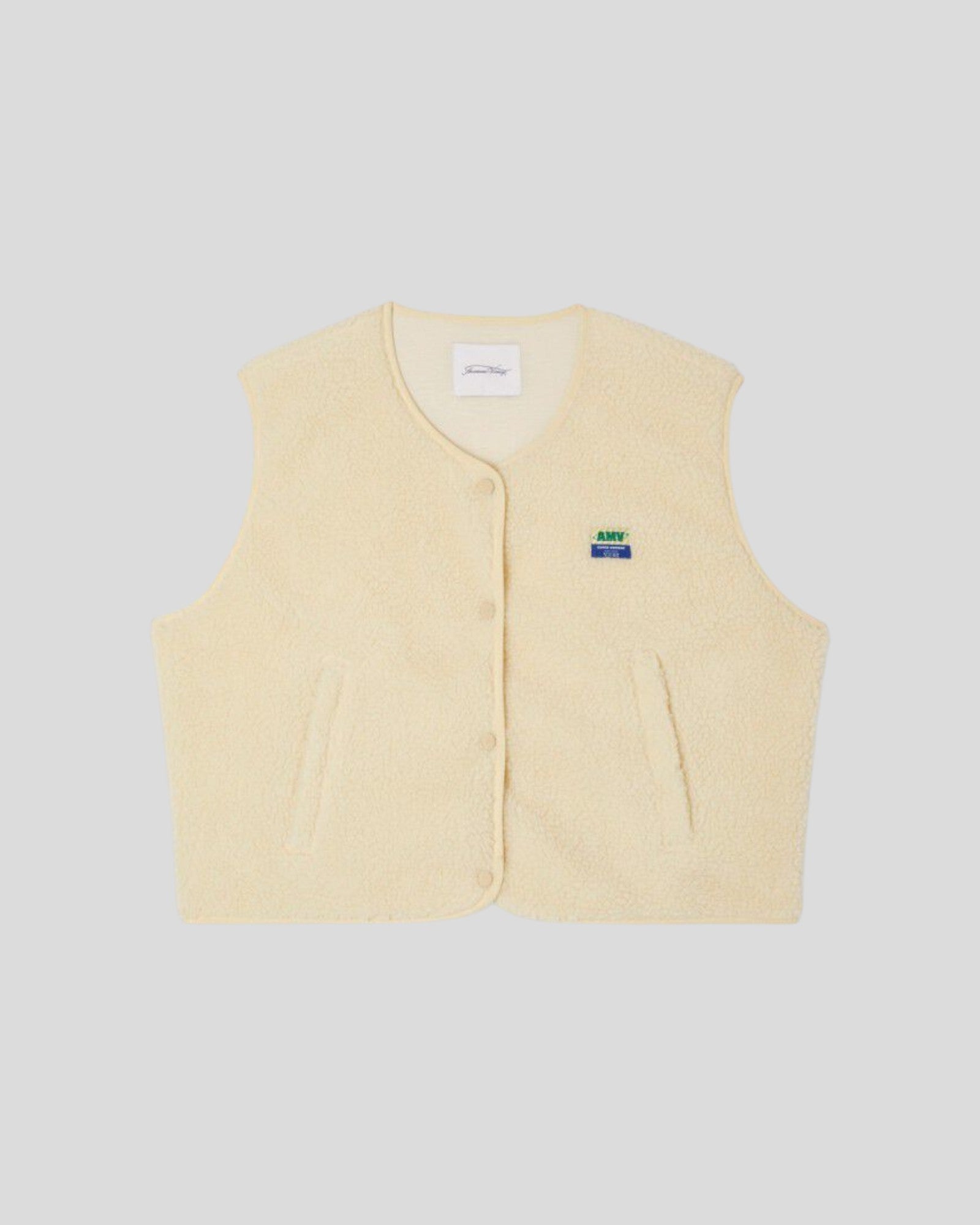 American Vintage || Hoktown - Veste Sans Manches - Ecru American Vintage