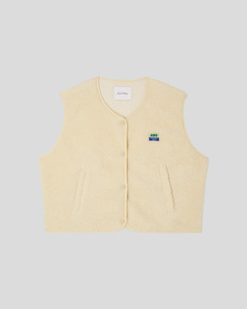 American Vintage || Hoktown - Veste Sans Manches - Ecru American Vintage