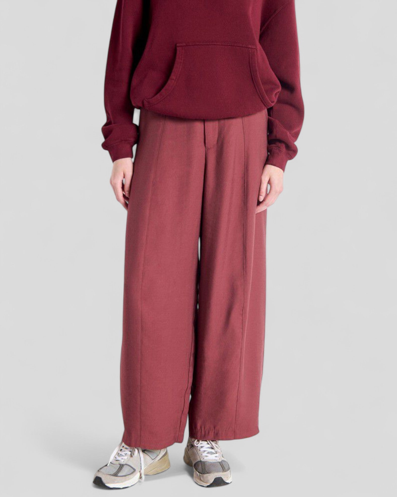 American Vintage || Pantalon Lanow - Cerisier American Vintage