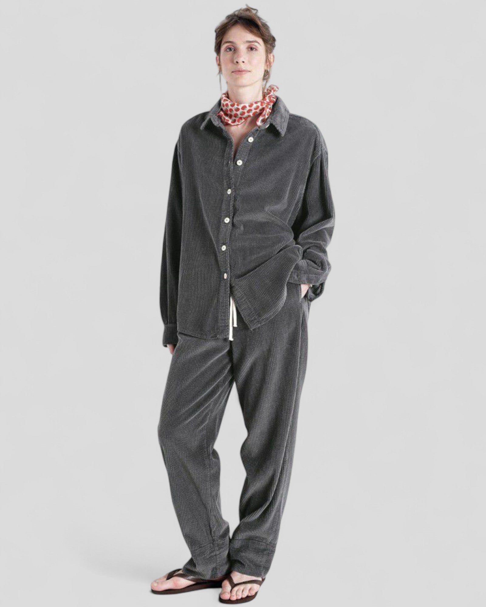 American Vintage || W Padow Chemise - Carbone Vintage American Vintage