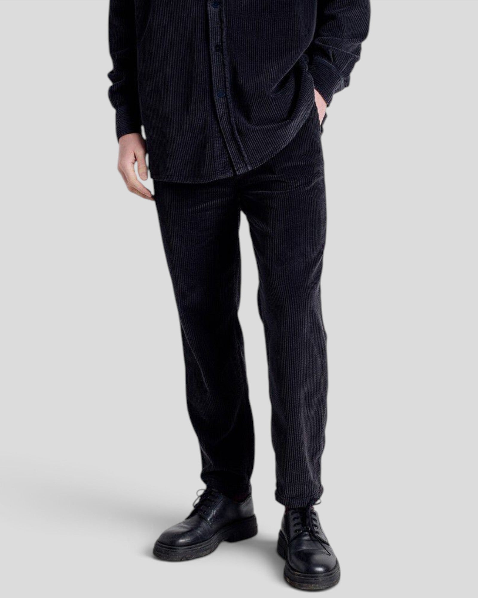 American Vintage || Padow Pantalon Men - Carbone American Vintage