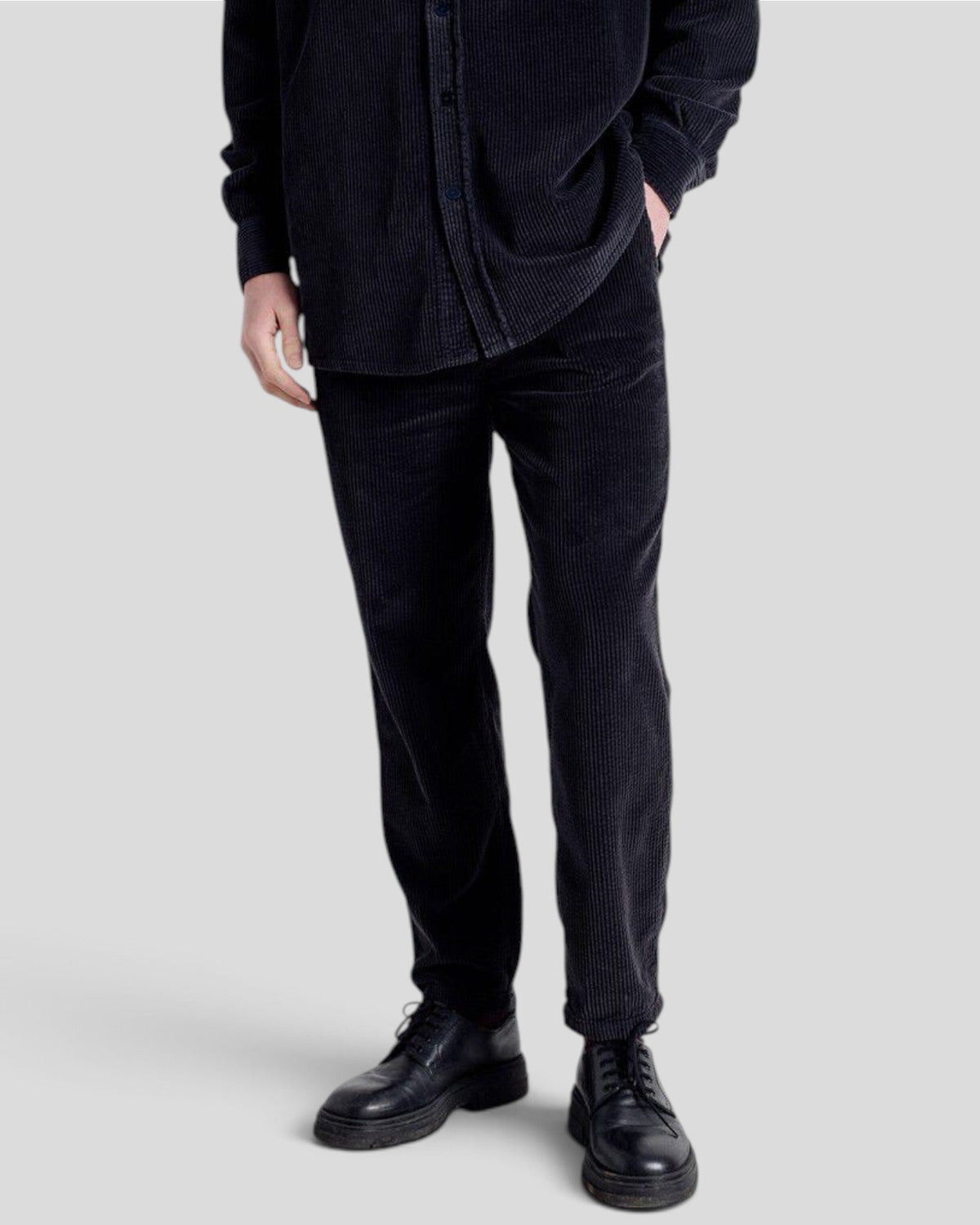 American Vintage || Padow Pantalon Men - Carbone American Vintage
