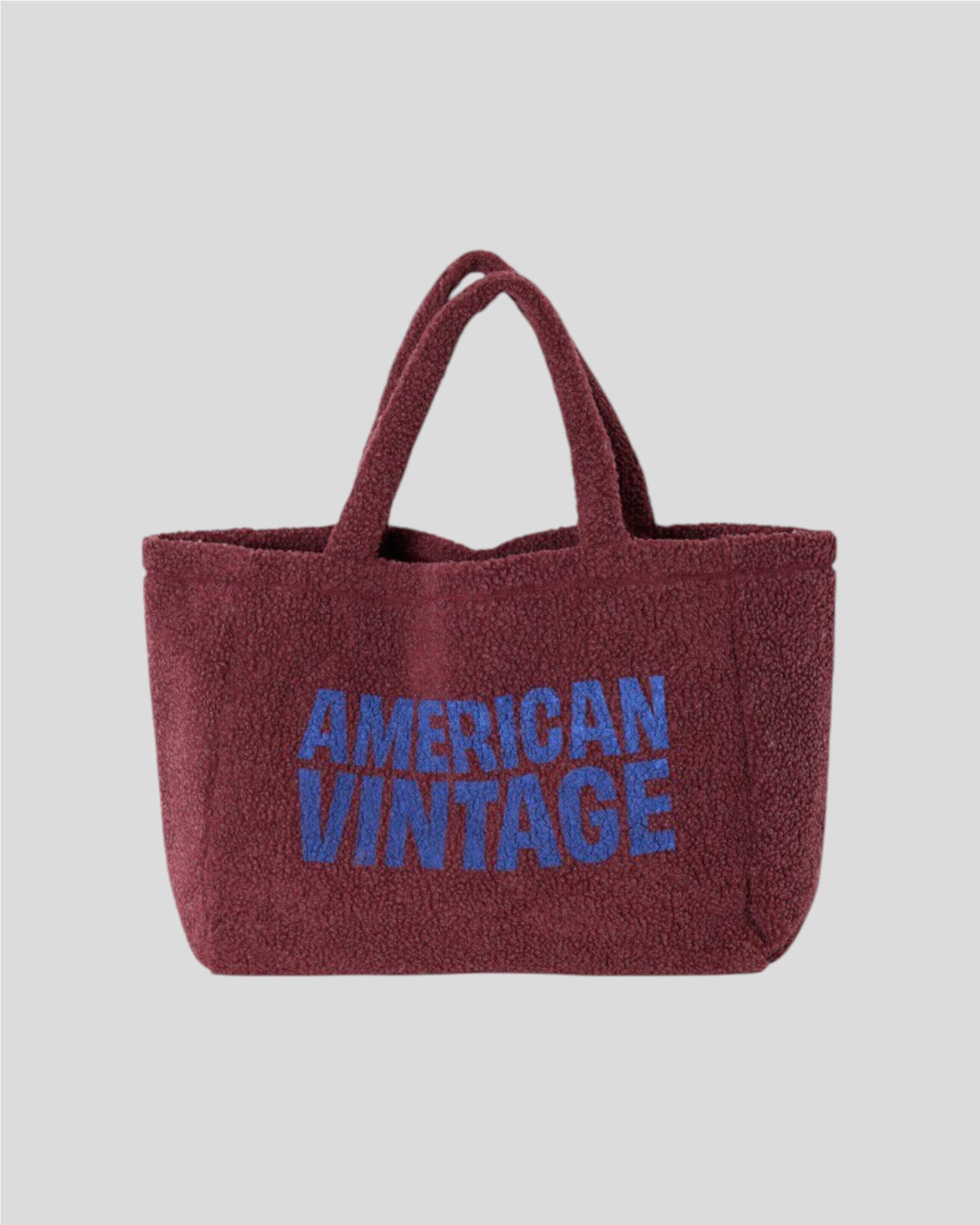 American Vintage || Hoktown Tote Bag - Bordeaux Chine American Vintage