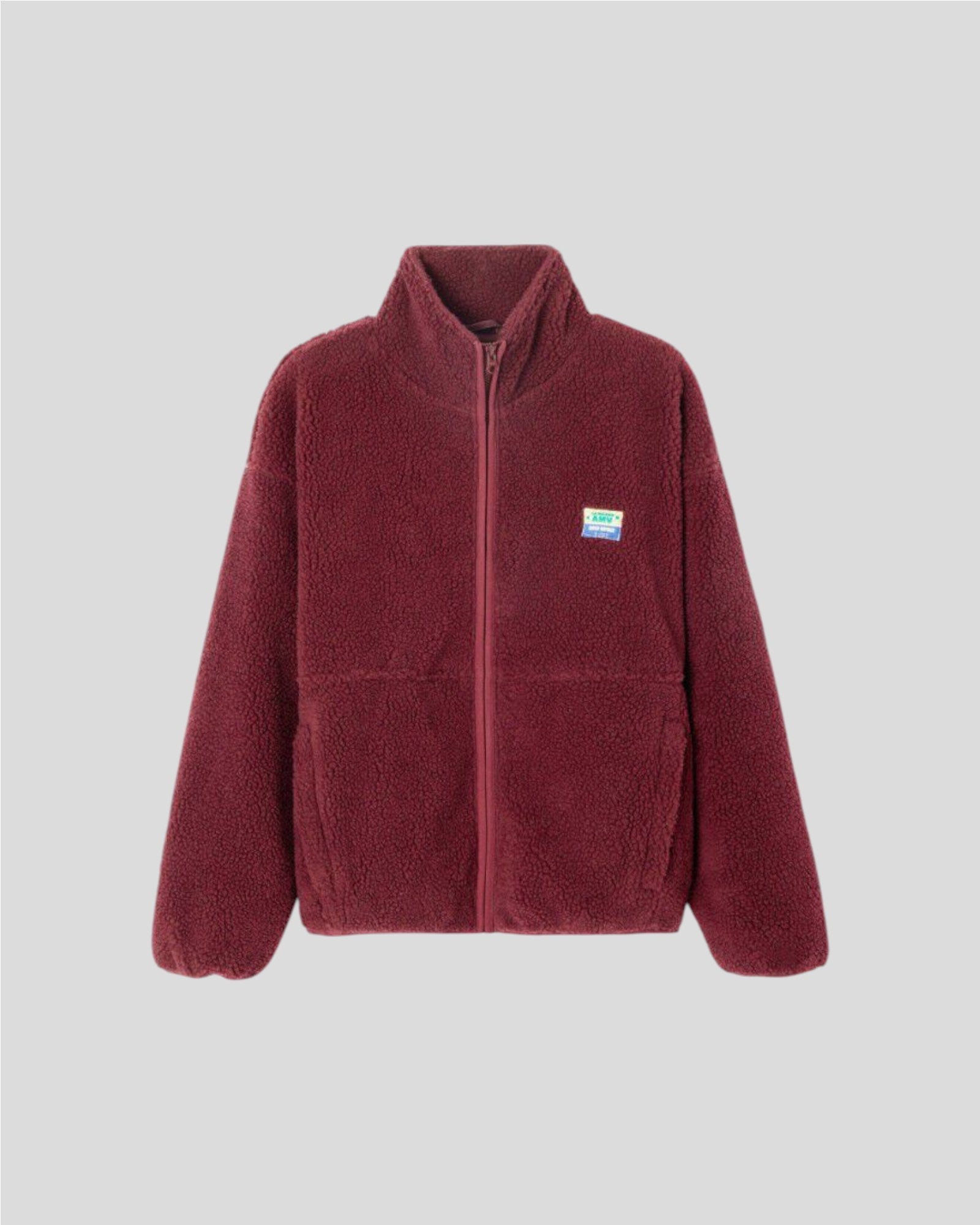 American Vintage || Veste Hoktown - Bordeaux Chine American Vintage