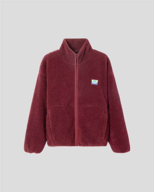 American Vintage || Veste Hoktown - Bordeaux Chine American Vintage