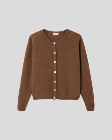 American Vintage || Vitow Cardigan - Chocolat Chine American Vintage