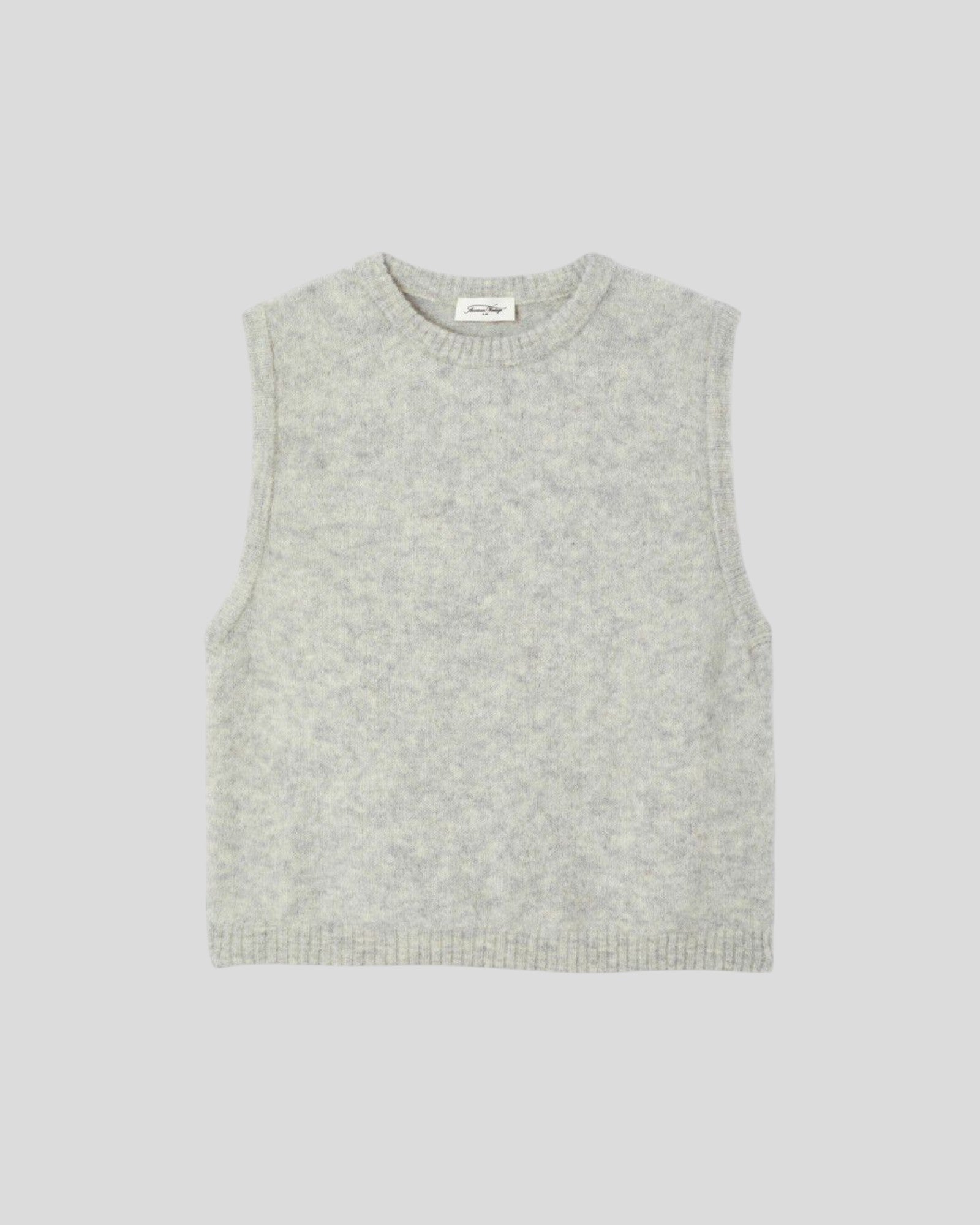 American Vintage || Vitow Pull S/S - Gris Clair Chine American Vintage