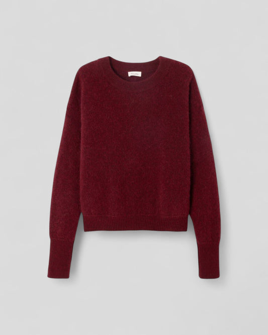 American Vintage ||  Vitow Pull - Grenat Chine American Vintage