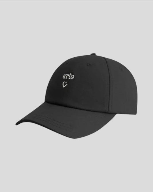 Arte || Heart Logo Cap - Black - M’ Arte