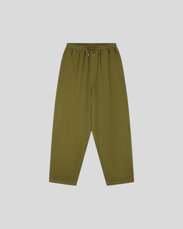 Arte || Linen Pants - Green - M' Arte