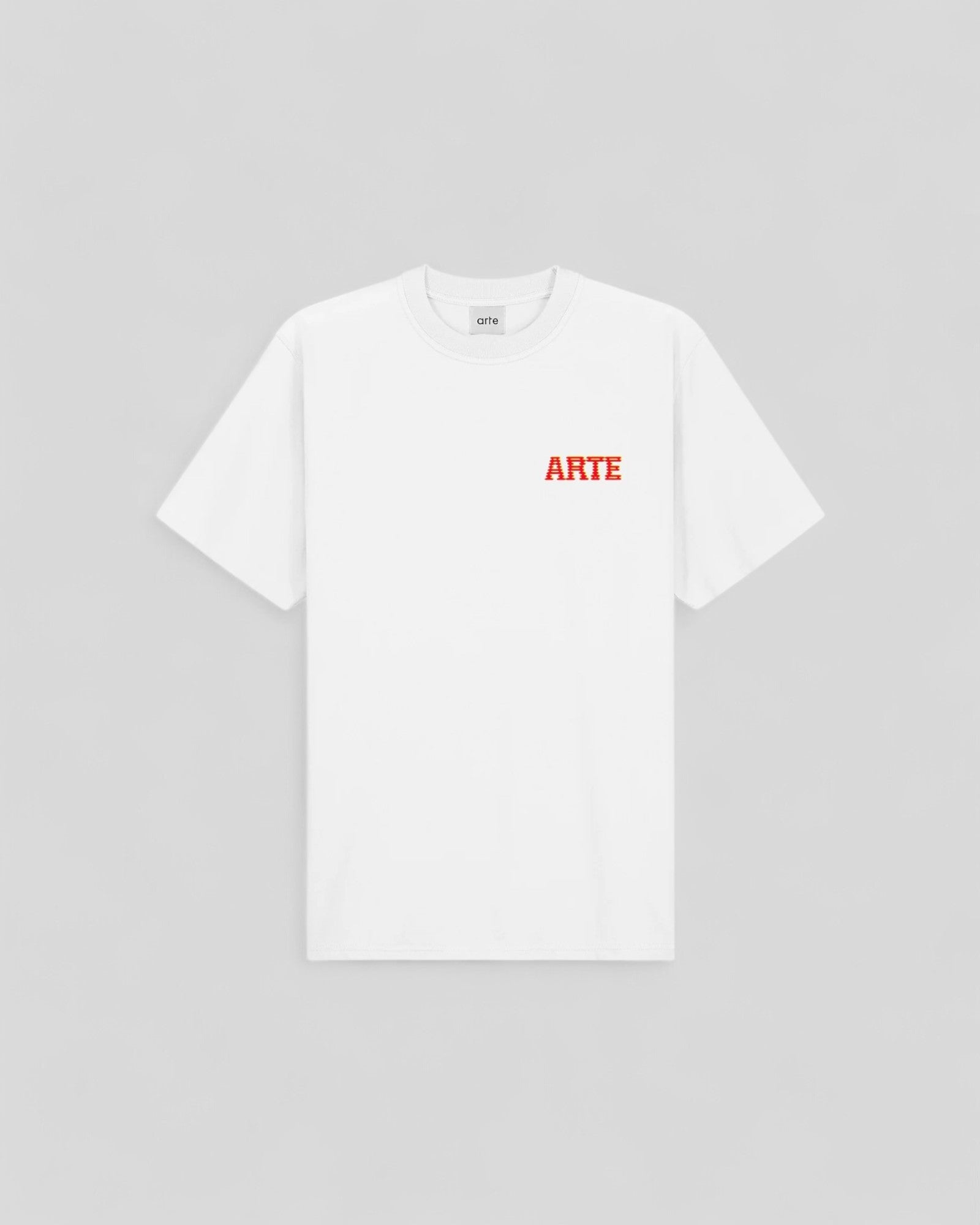 Arte || Back Print T-Shirt - White M"