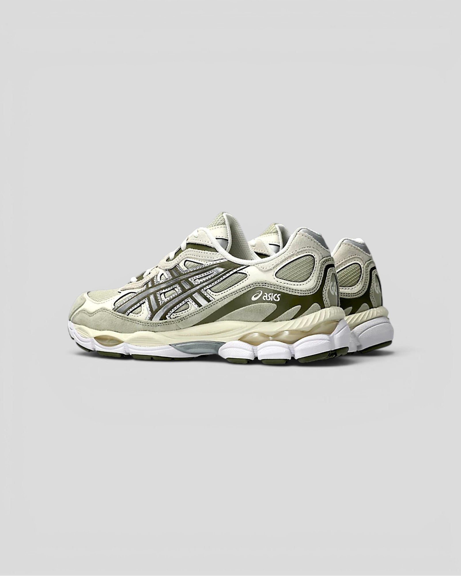 Asics || Gel-NYC - Khaki / Pure Silver Asics