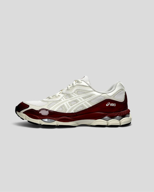 Asics || Gel NYC - Cream/ Antique Red Asics