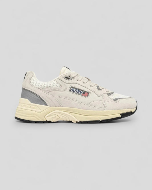 Autry || Hyperway Low Man - GN01 Mesh / White / Grey Autry