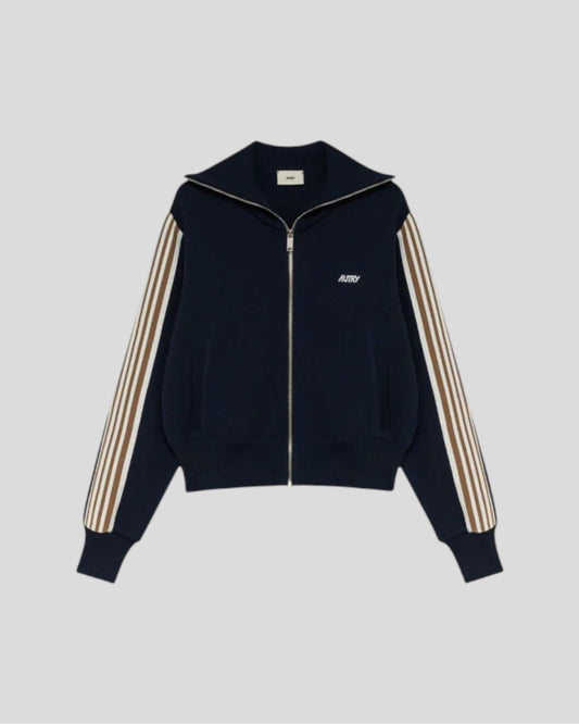 Autry || Jacket Main Wom - Knit Blue Autry