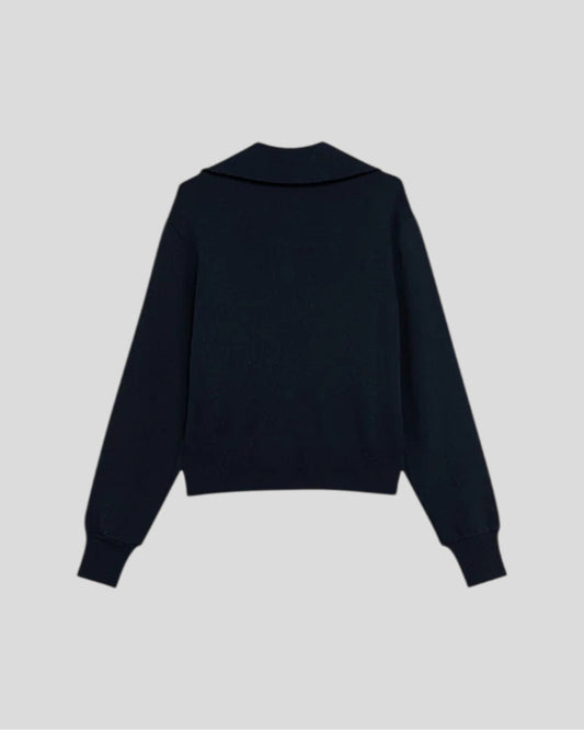 Autry || Jacket Main Wom - Knit Blue Autry