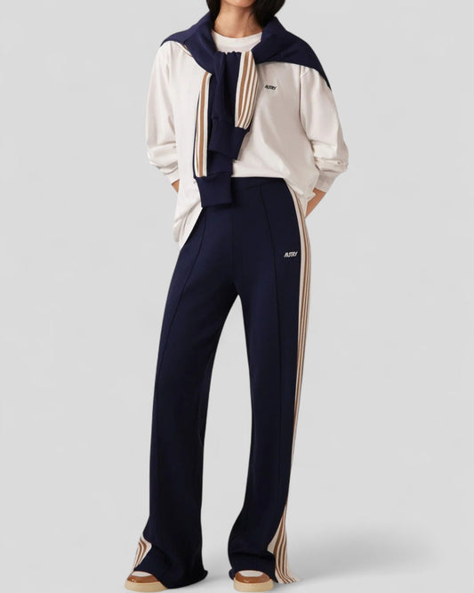 Autry || Pants Main W' - Knit Blue Autry